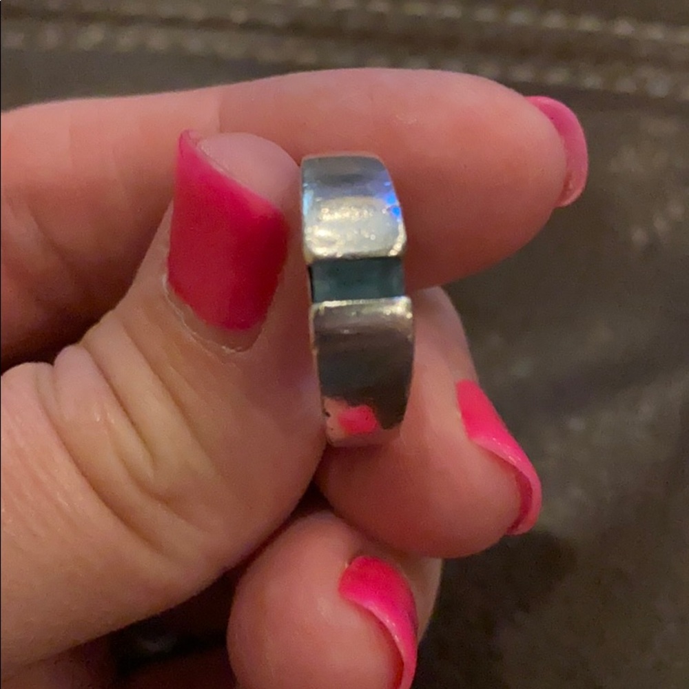 James Avery size 7 1/2 RETIRED topaz ring